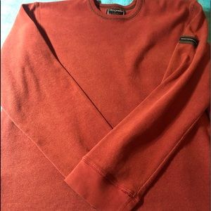 Abercrombie & Fitch burnt orange mens shirt XL
